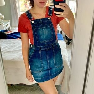 Denim Overall Dress- H&M